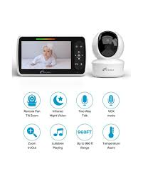 iFamily Video Audio Camera Baby Monitor with 5-Inch Large Screen