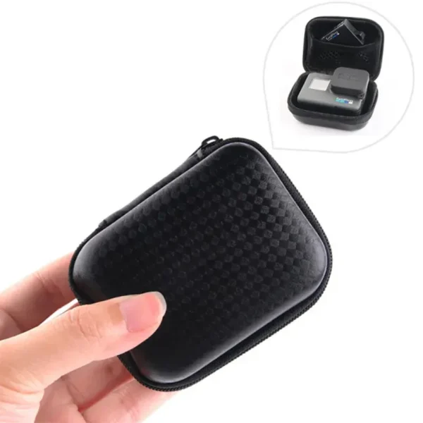 Mini Carrying Bag for GoPro Hero 87654, Xiaoyi 4K, SJCAM – Portable Waterproof Storage Case for Action Cameras & Accessories - Image 5