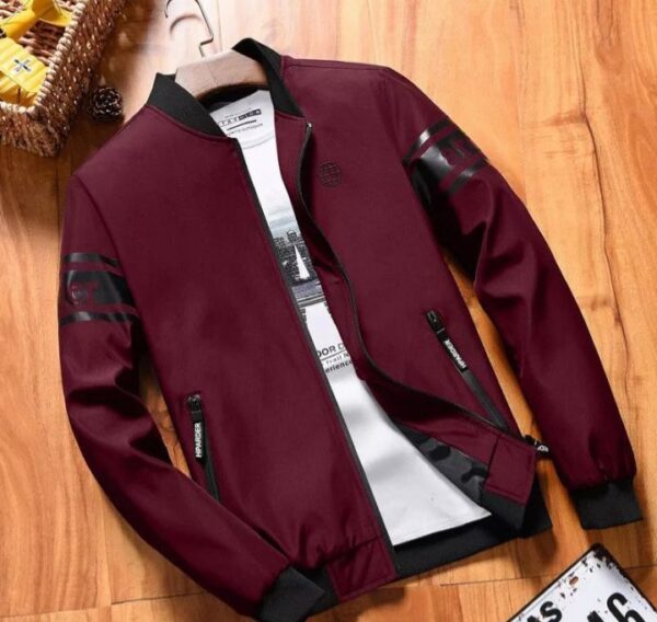 Arder Jacket for Men – Imported Polyester Fleece Winter Jacket with Zipper Closure
