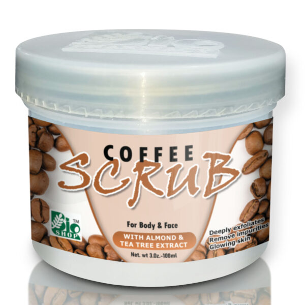 Coffee Body & Face Scrub – Exfoliating & Stretch Mark Removal For Men & Women 100ml