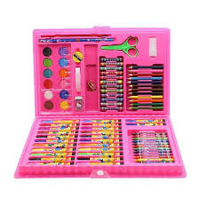 Color Kit Art & Craft Set for Kids – Artist Painting Kit with Cartoon Character Print – School & Hobby Use