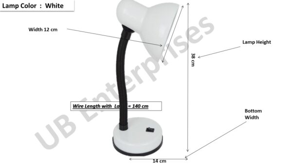 Flexible Foldable Desk Lamp – Study Table Lamp for Reading, Work & Home Decoration - Image 2