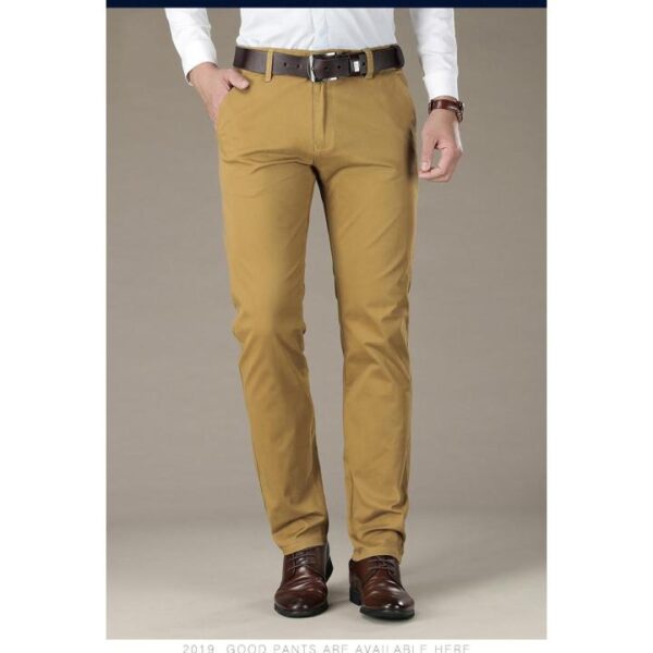 HashBack Stretchable Chino Pants for Men – Big & Tall Sizes Available, Finely Stitched and Comfortable