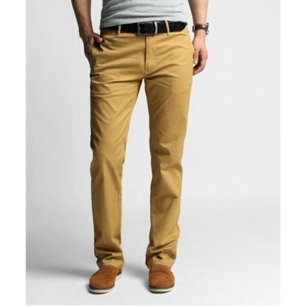 HashBack Stretchable Chino Pants for Men – Big & Tall Sizes Available, Finely Stitched and Comfortable - Image 3