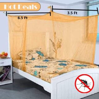 King Size Mosquito Net – Large Bed Canopy for Insect Protection & Peaceful Sleep