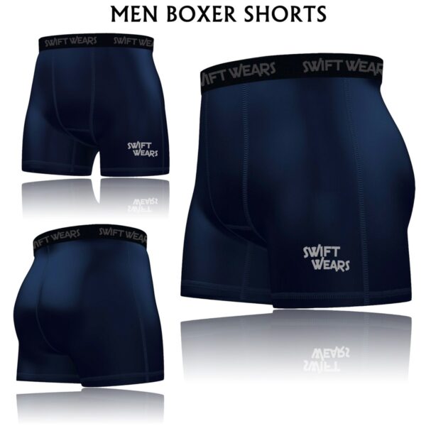Men’s Gym Compression Boxer Shorts – Lycra Underwear Trunks, Premium Quality for Workouts - Image 3