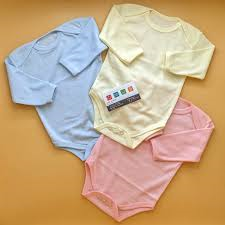 Pack of 3 Baby Bodysuits Rompers – Full Sleeves Soft Cotton Innerwear for 0–18 Months (White & Multicolor)