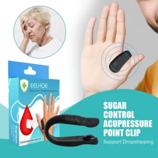 Sugar Control LI4 Acupressure Point Clip – Natural Diabetes Support & Wellness Aid