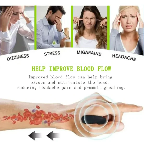 Sugar Control LI4 Acupressure Point Clip – Natural Diabetes Support & Wellness Aid - Image 2