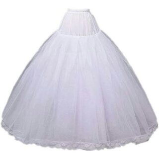 4-Layer Cancan Skirt for Lehenga, Maxi, Sharara & Frock – Adjustable Waist (24–46 Inches)