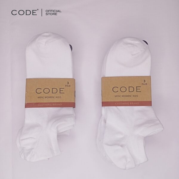 Code 6 Pairs Cotton Ankle Socks for Women & Girls – Premium Soft Low Cut No Show Socks (3 Random Colors) - Image 3