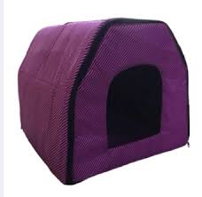 Foldable Cat House Large – Soft, Washable & Portable (Random Color)
