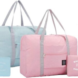 Foldable Travel Duffel Bag – Waterproof, Lightweight Carry-On Bag for Overnight, Weekend & Gym