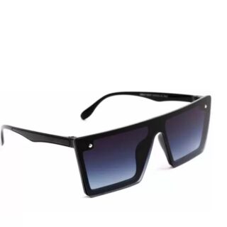Guru Randhawa Oversize Square Fashion Sunglasses for Men – Full Black & Brown