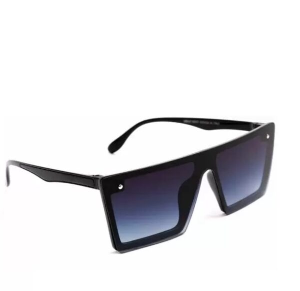 Guru Randhawa Oversize Square Fashion Sunglasses for Men – Full Black & Brown