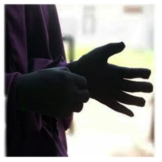 Hand Gloves for Girls & Women Muslim Wear – Cotton Jersey (Black, Skin, White)