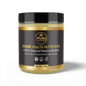 PHN 100% Natural Peanut Butter – High Protein, No Added Sugar, No Preservatives
