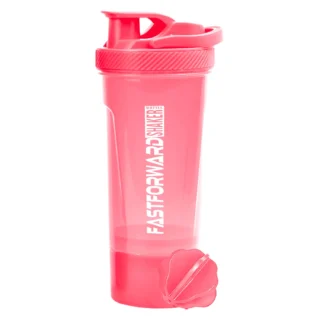 Shaker Bottle 24oz (700ml) with Protein Storage Box & Whisk Mixer Ball – Twist & Lock Design