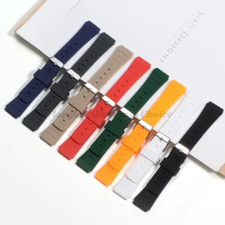 Soft Silicone Watch Strap 18mm – Replacement Band for Casio F91W, W-800H, SGW400, A158, A168, AE1200