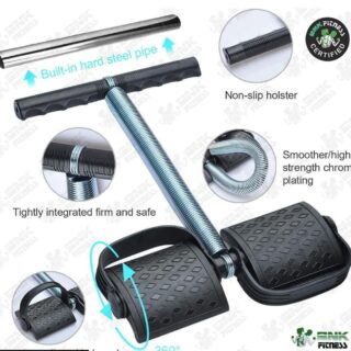 Tummy Trimmer – Double Spring Ab Exerciser (Black)
