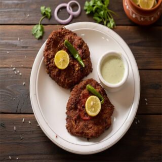 Double Beef Chapli Kebab Deal (2pc) |2 Beef Chapli Kebab | Bano resturent