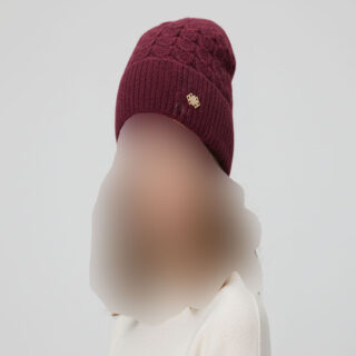 Women Double Layer Woolen Winter Cap | Soft Warm Knitted Beanie | Multi-Color| winter cap for girls