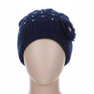 Double Thickness Winter Hat - Soft, Warm & Durable Wool Cap for Women/Girls | Winter cap for girls/women