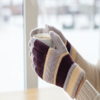 Woolen Thick Winter Gloves | Warm Full Finger Gloves | Soft & Stylish Winter Wear| Free shipping