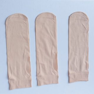 Women’s Simple Skin Color Socks | free shipping | Soft & Comfortable Daily Wear Socks for Girls & Women | 2 Pairs